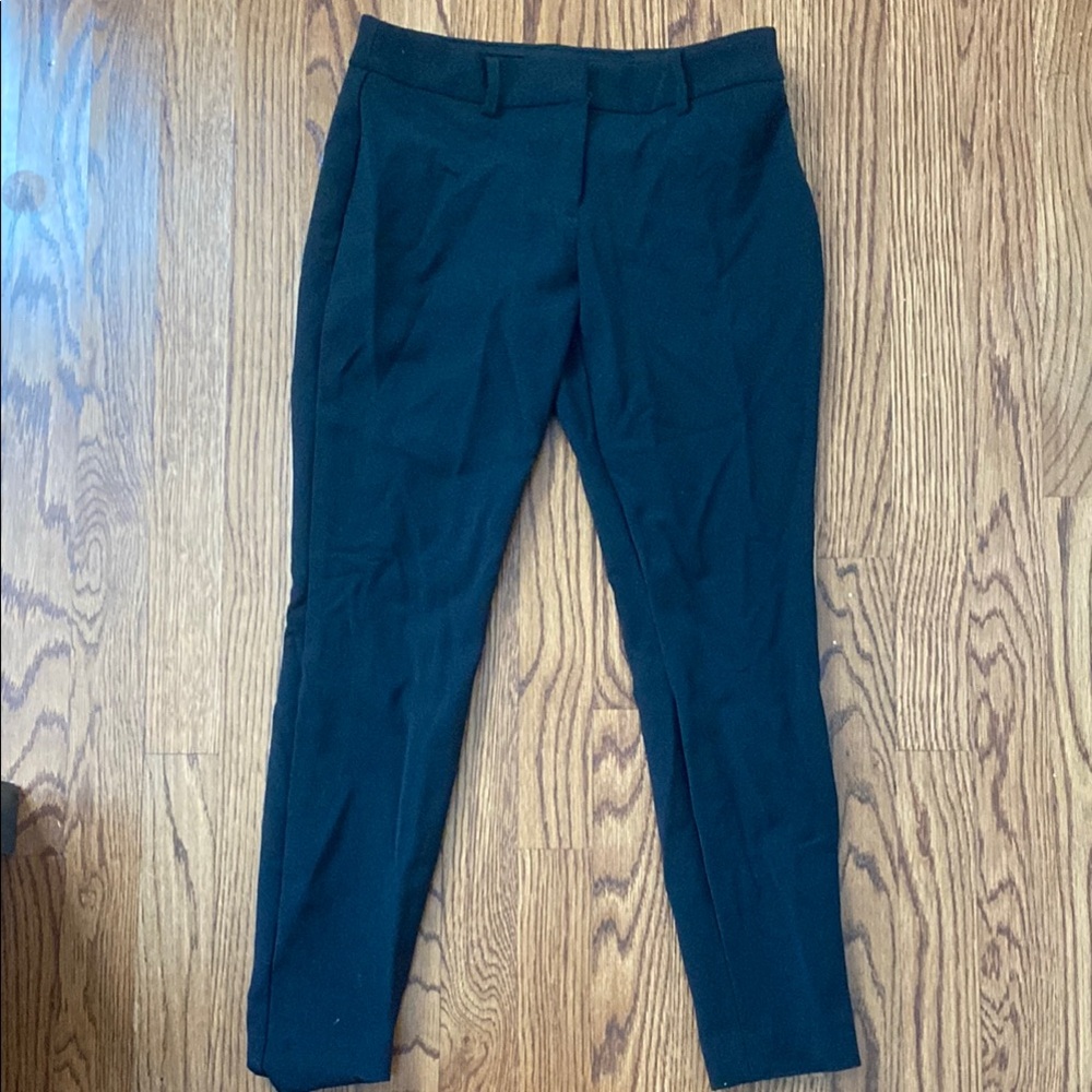 Express Black Ankle Cropped Pants Sleek Style